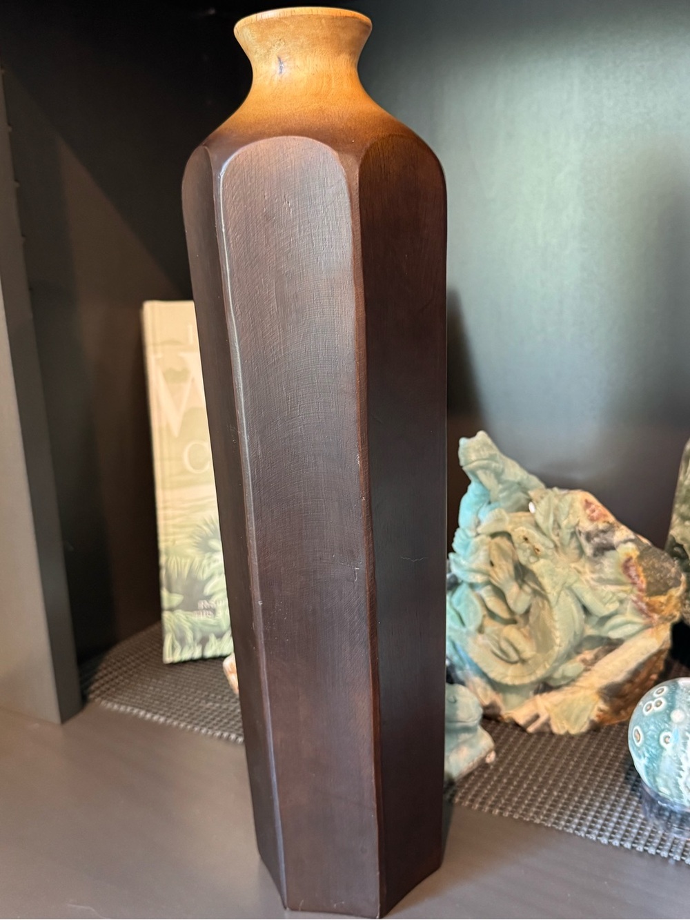 Wooden Vase